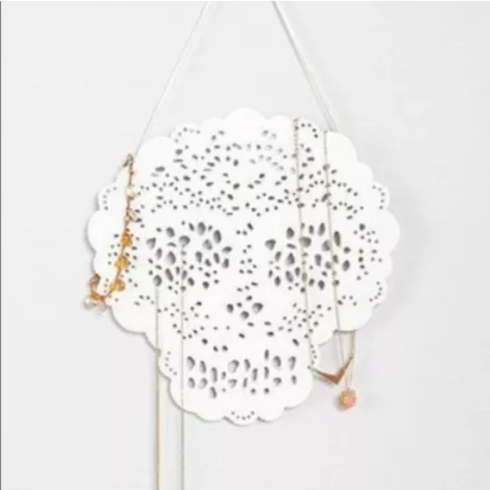 Urban outfitters skull skeleton jewelry hanging wall piece decor